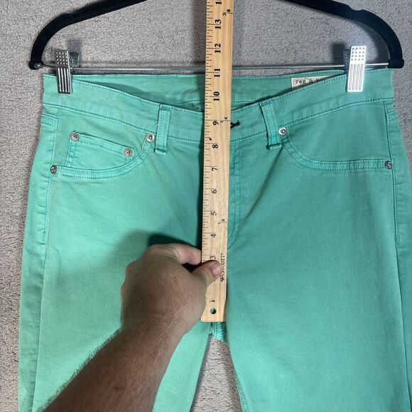 Rag & Bone Jeans‎ Jeggings Women’s Size 31 The Legging Teal Ankle Vintg Biscay - Picture 8 of 16